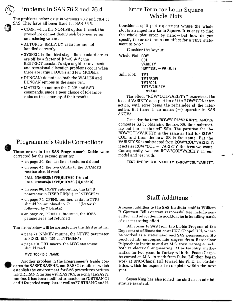 sas comms 9c