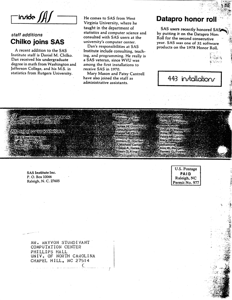 sas comms 12d
