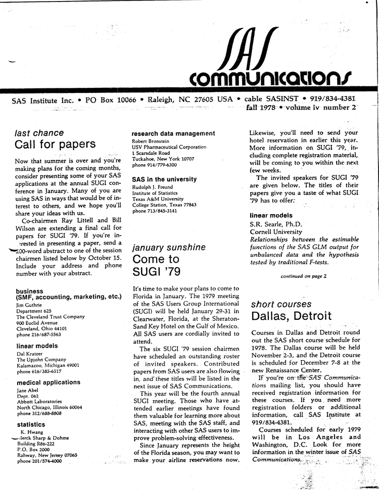 sas comms 14a