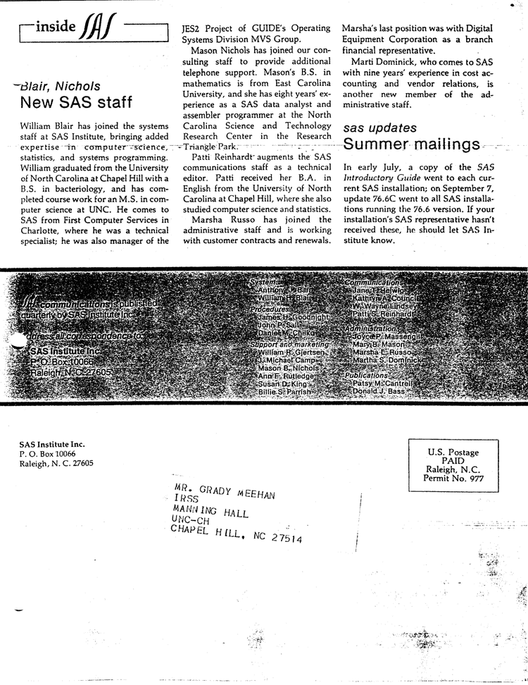 sas comms 14f