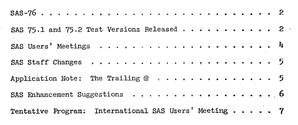 sas comms 5a