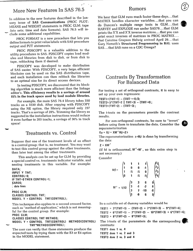 sas comms 9b